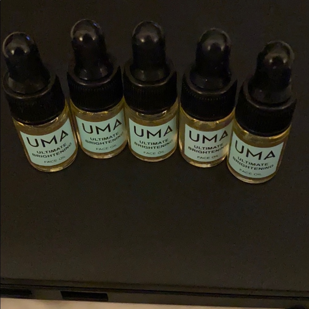 UMA ultimate brightening face oil bundle